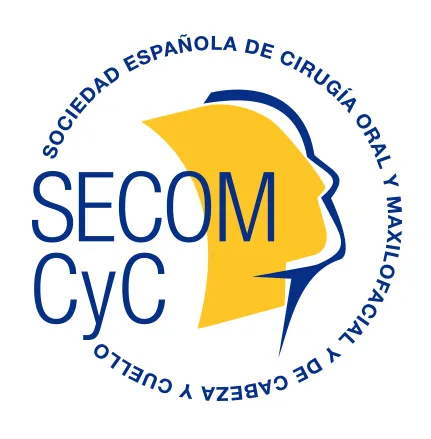 logo sociedad española cirugia orgal y maxilofacial de cabeza y cuello